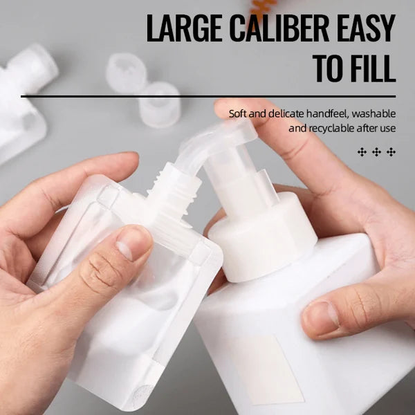 Portable Travel Fluid Makeup Pouch